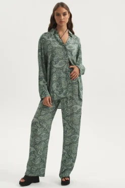 Women Ownley - Samson Oversize Shirt (Paisley)