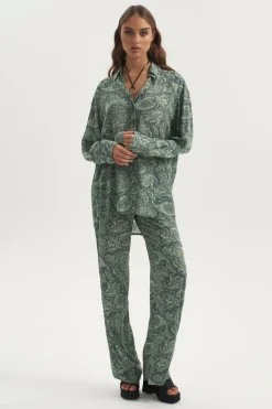 Women Ownley - Samson Oversize Shirt (Paisley)