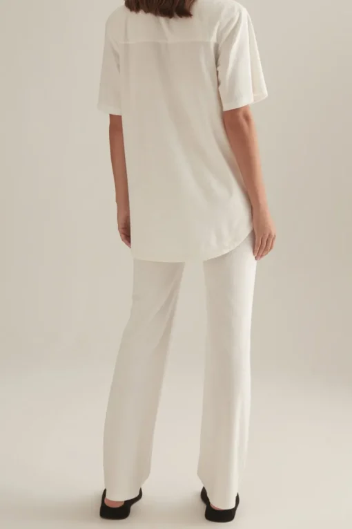 Women Ownley - Shenae Shirt (White Terry)