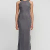 Ownley - SIENNA SLIP DRESS (SLATE)