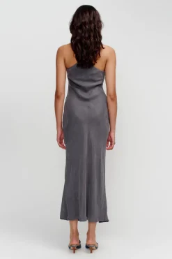 Ownley - SIENNA SLIP DRESS (SLATE)