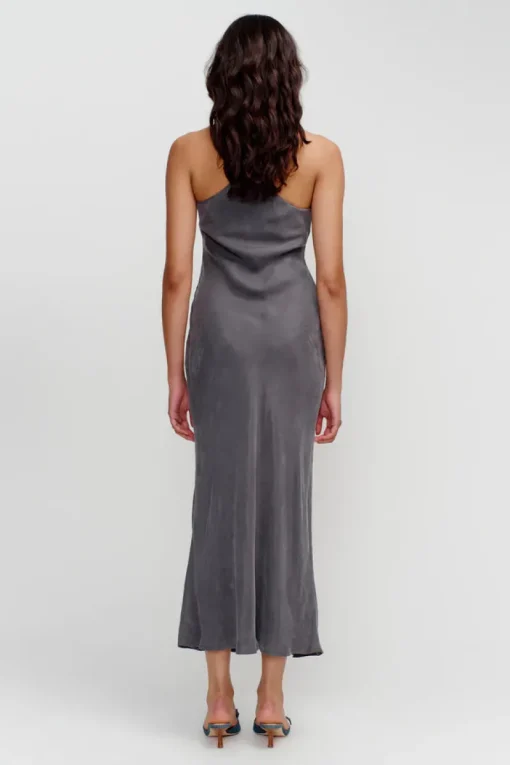 Ownley - SIENNA SLIP DRESS (SLATE)