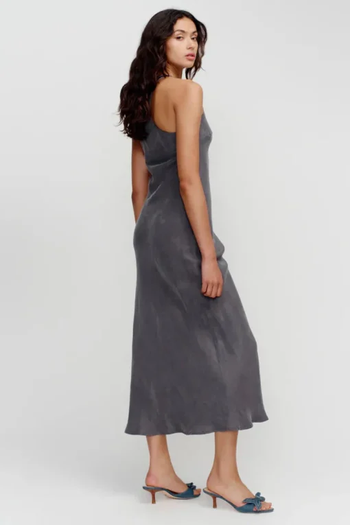 Ownley - SIENNA SLIP DRESS (SLATE)