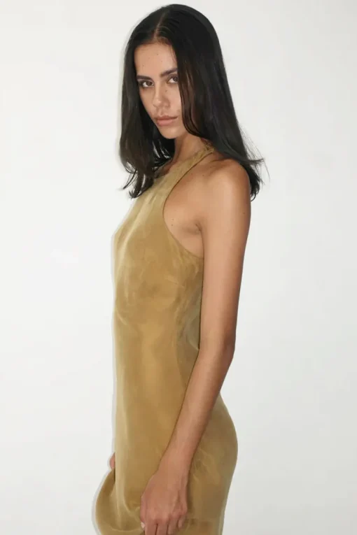 Ownley - SIENNA SLIP DRESS (CARAMEL)