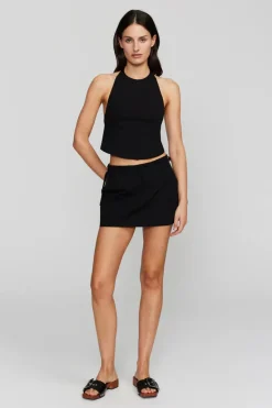 Ownley - TOSCA HALTER TOP (BLACK)