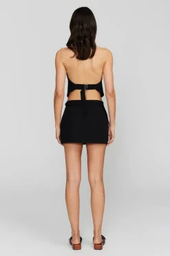 Ownley - TOSCA HALTER TOP (BLACK)