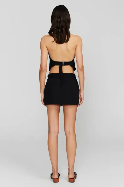Ownley - TOSCA HALTER TOP (BLACK)