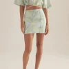 Ownley - Vega Skirt (Blue Swirl)