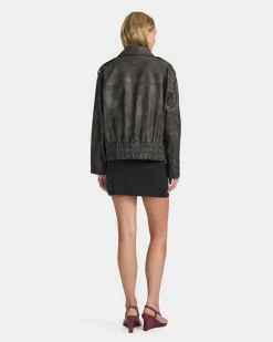 Ownley - VYPER BOMBER (DISTRESSED BLACK)