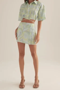 Ownley - Walker Shirt (Blue Swirl)