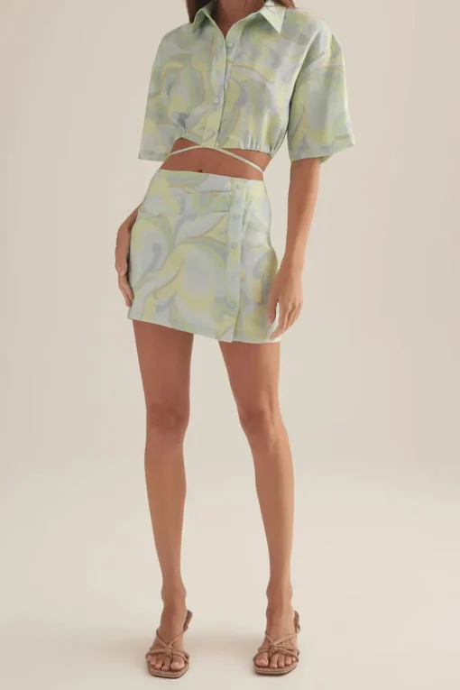 Ownley - Walker Shirt (Blue Swirl)