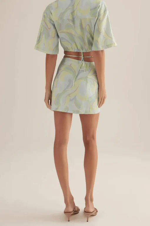 Ownley - Walker Shirt (Blue Swirl)