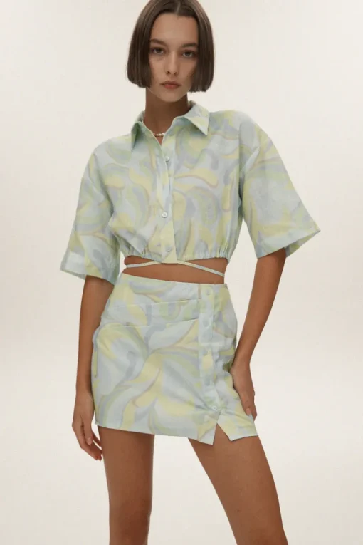 Ownley - Walker Shirt (Blue Swirl)