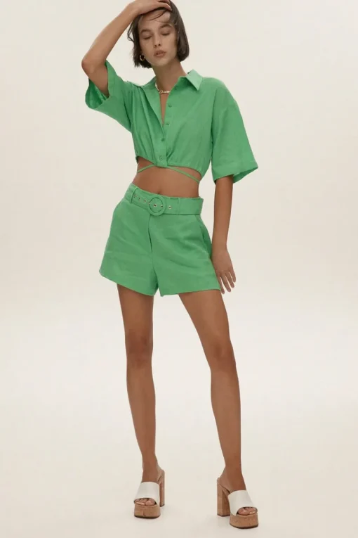 Women Ownley - Walker Shirt (Midori)