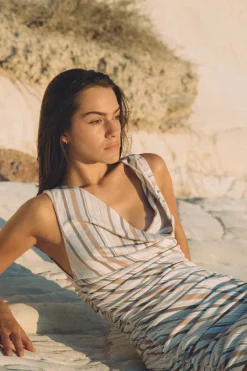 Ownley - Walton Dress (Vintage Stripe)