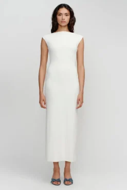 Ownley - ZULU MIDI DRESS (IVORY)