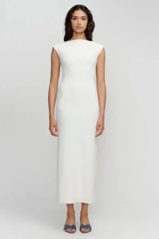 Ownley - ZULU MIDI DRESS (IVORY)