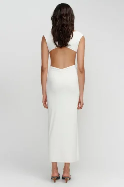 Ownley - ZULU MIDI DRESS (IVORY)