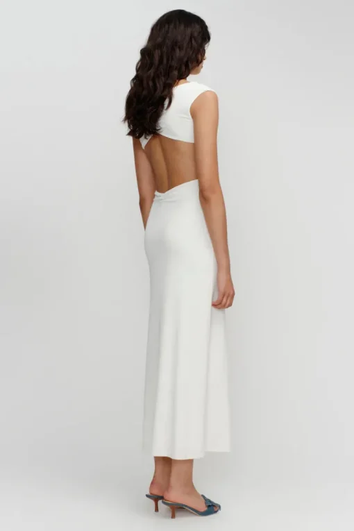 Ownley - ZULU MIDI DRESS (IVORY)