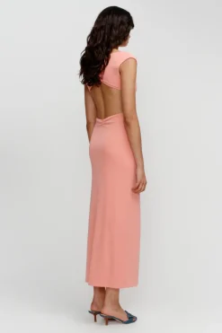 Ownley - ZULU MIDI DRESS (MUSK)