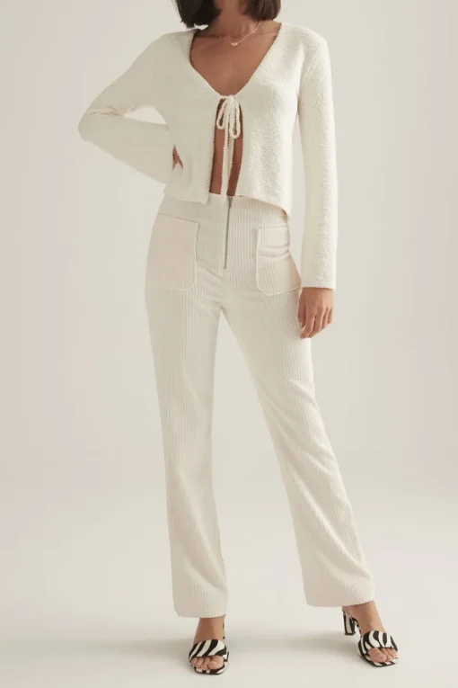 Ownley -Bindi Cardigan White