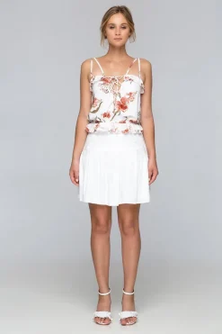 Palma - Heart of Glass Mini Skirt