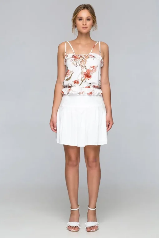 Palma - Heart of Glass Mini Skirt