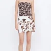 Bec and Bridge PAULINE WRAP MINI SKIRT (HIBISCUS FLORAL) FINAL SALE