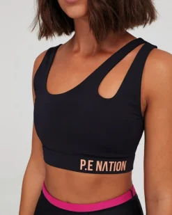 Women PE Nation - BASKET CUT SPORTS BRA