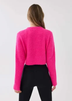 Women PE Nation - DONDI KNIT SWEAT (PINK GLO)
