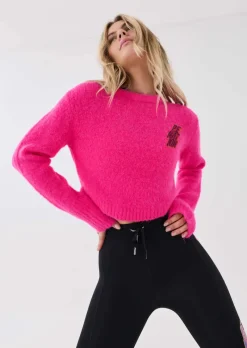Women PE Nation - DONDI KNIT SWEAT (PINK GLO)