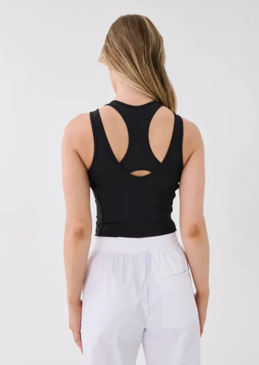 Women PE Nation - DOWNTEMPO TANK (BLACK)