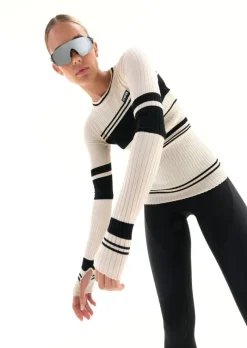 Women PE Nation - Accolade Knit Top (Pearled Ivory)