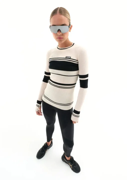 Women PE Nation - Accolade Knit Top (Pearled Ivory)
