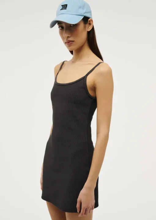 Women PE Nation - ACTUALISE DRESS (WASHED BLACK)