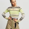 Women PE Nation - Align Long Sleeve Top (Multi)