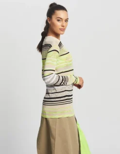 Women PE Nation - Align Long Sleeve Top (Multi)