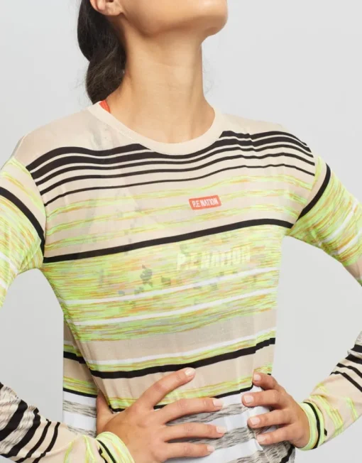 Women PE Nation - Align Long Sleeve Top (Multi)