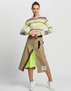 Women PE Nation - Align Long Sleeve Top (Multi)