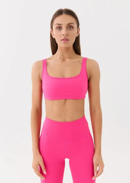 Women PE Nation - AMPLIFY SPORTS BRA (PINK GLO)