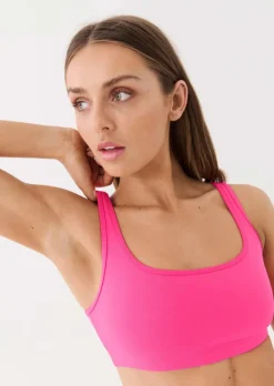 Women PE Nation - AMPLIFY SPORTS BRA (PINK GLO)