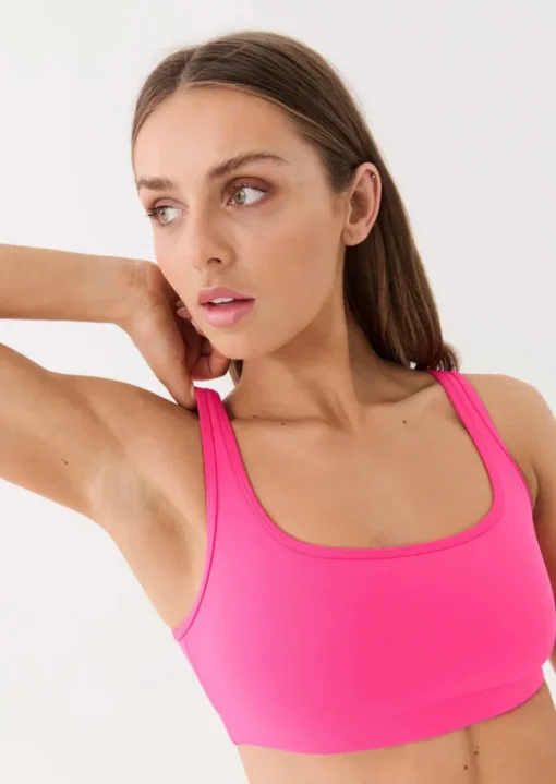Women PE Nation - AMPLIFY SPORTS BRA (PINK GLO)