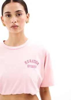 Women PE Nation - Barkley Tee (Flamingo Pink)