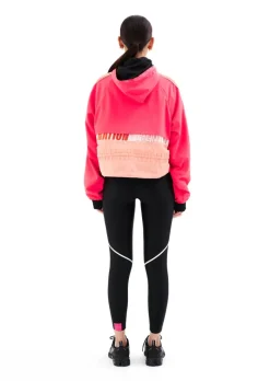 Women PE Nation - Cropped Man Down Jacket (Diva Pink)