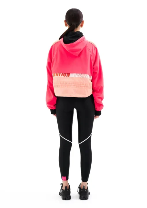 Women PE Nation - Cropped Man Down Jacket (Diva Pink)