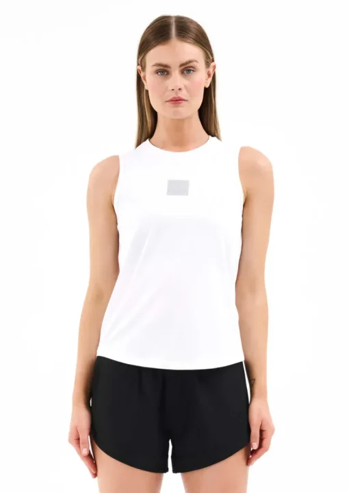 Women PE Nation - Crossover Air Form Tank (Optic White)