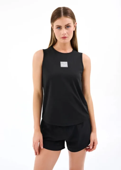 Women PE Nation - Crossover Air Form Tank (Black)