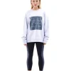 Women PE Nation - CUT SHOT SWEAT (GREY DAWN)