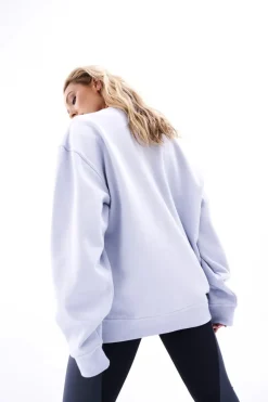 Women PE Nation - CUT SHOT SWEAT (GREY DAWN)