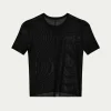 Women PE Nation - DISCOVERY MESH TEE (BLACK)